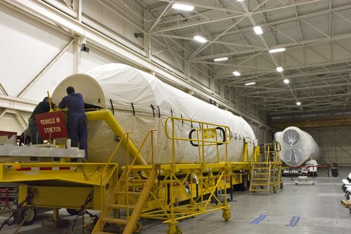 InSight Atlas V Centaur Stage Prep for Transport
