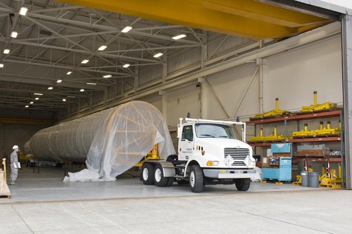 InSight Atlas V Booster Prep for Transport