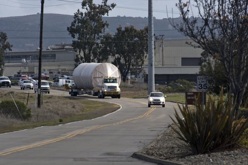 InSight Atlas V Booster Transport