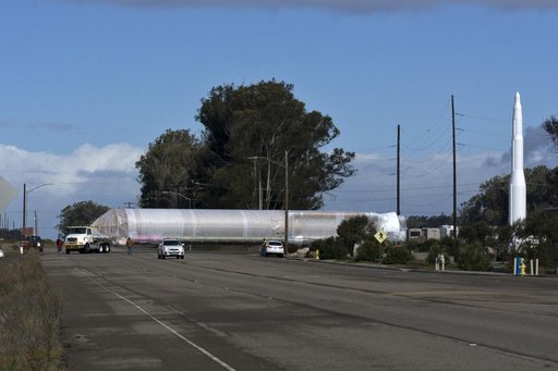 InSight Atlas V Booster Transport