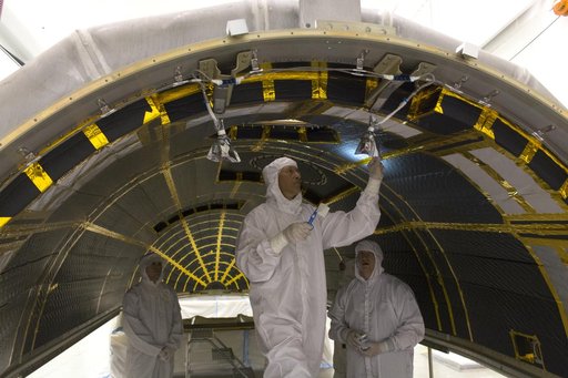Delta II ICESat-2 Fairing Cleaning and Sampling
