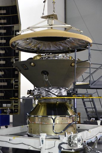 InSight Final Flight Installation of Heatshield