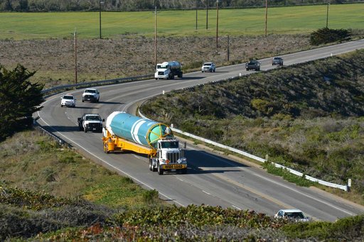 Delta II ICESat-2 Booster Transport