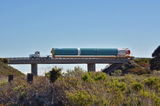 Delta II ICESat-2 Booster Transport