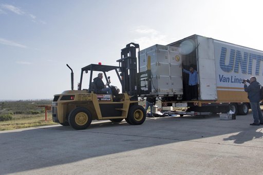 Pegasus ICON Spacecraft Arrival Activites