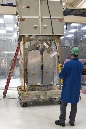 Pegasus ICON Spacecraft Arrival Activites