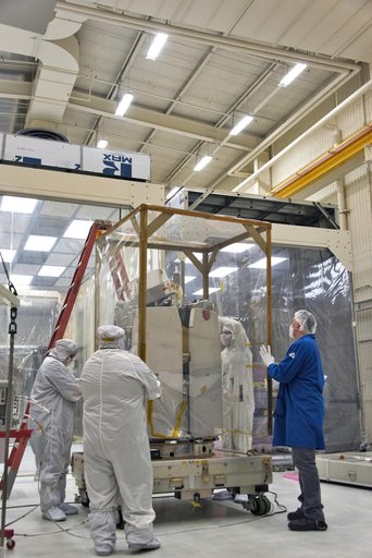 Pegasus ICON Spacecraft Arrival Activites