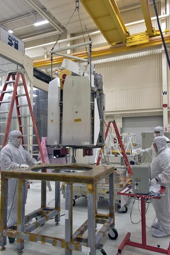 Pegasus ICON Spacecraft Arrival Activites
