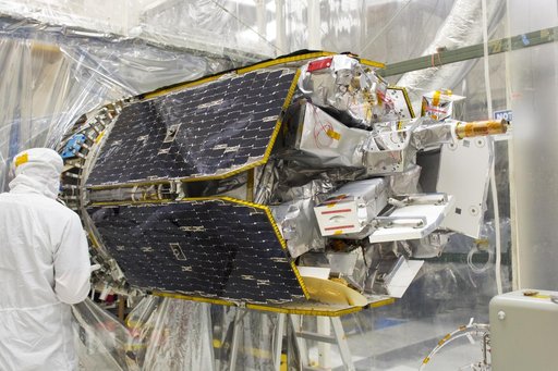 Pegasus ICON Spacecraft Mate to Launch Vehicle