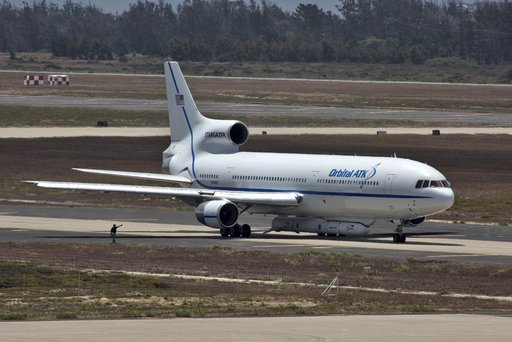 Pegasus ICON Departure from VAFB