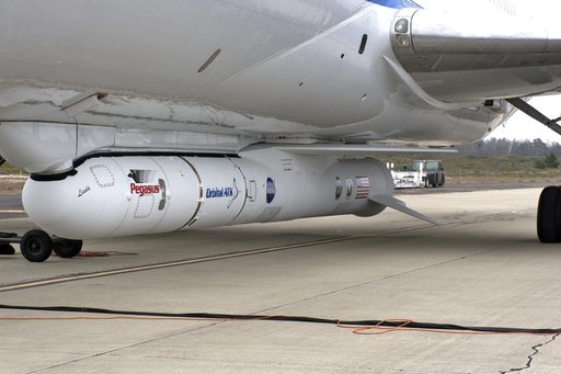Pegasus ICON Aboard L-1011 Prepares for Departure