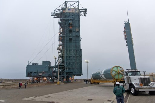 Delta II ICESat-2 First Stage Booster Transport and LVOS