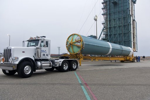 Delta II ICESat-2 First Stage Booster Transport and LVOS