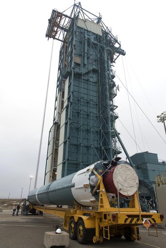 Delta II ICESat-2 First Stage Booster Transport and LVOS
