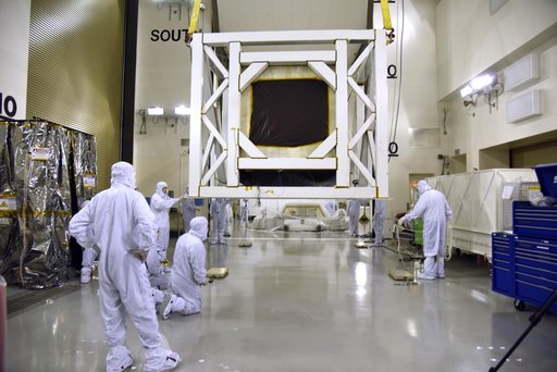 Delta II ICESat-2 Spacecraft Move to Highbay