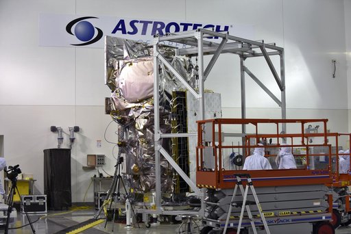 Delta II ICESat-2 Solar Array First Motion Test