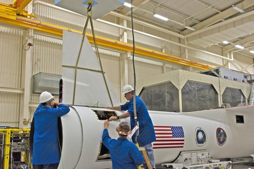 Pegasus ICON Fin Arrival and Installation