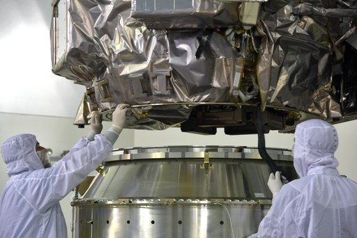 Delta II ICESat-2 Spacecraft Mate to PLA