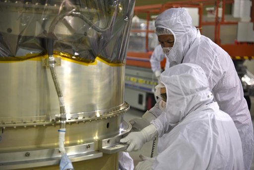 Delta II ICESat-2 Direct Mate Adapter (DMA) Installation