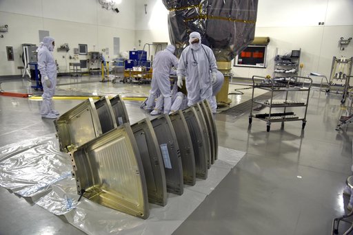 Delta II ICESat-2 Direct Mate Adapter (DMA) Installation