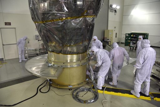 Delta II ICESat-2 Direct Mate Adapter (DMA) Installation