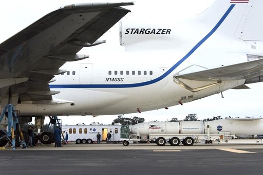 Pegasus ICON Rollout to Hotpad, Mate to L-1011