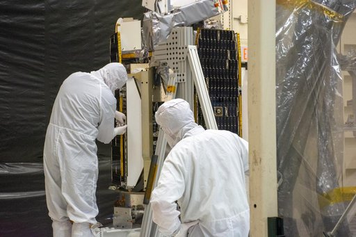 Pegasus ICON Solar Array Deployment Test