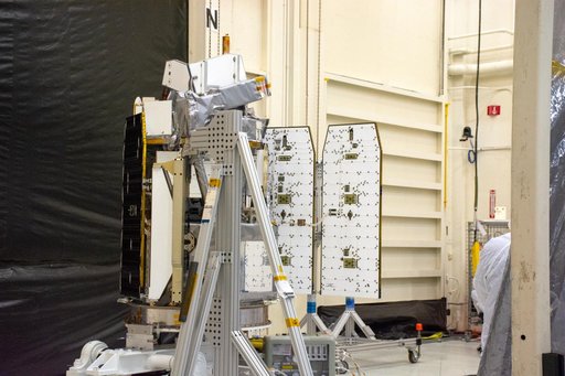 Pegasus ICON Solar Array Deployment Test