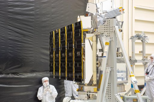 Pegasus ICON Solar Array Deployment Test