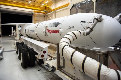 Pegasus ICON Rollout at VAFB