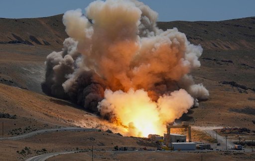 NASA, Northrop Grumman Test Fire SLS BOLE Booster