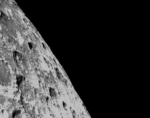 Flight Day 6: Orion's Optical Navigation Camera Captures Lunar Surface