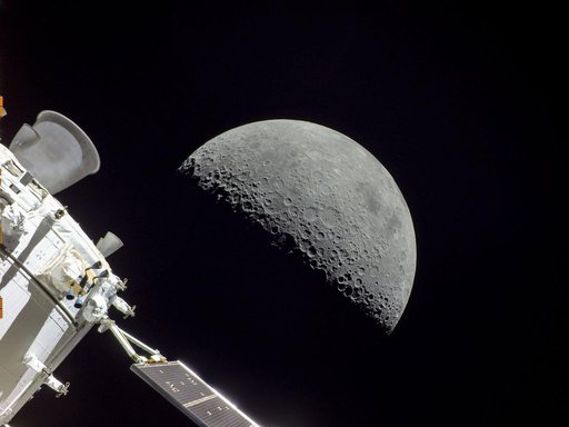 Flight Day 20: Orion and Our Moon