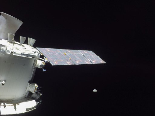 Flight Day 22: Orion Looks Back at the Moon