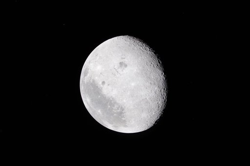 Overexposed Moon for Analysis