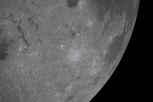 A “Handprint” on the Moon