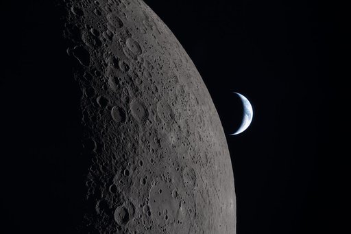 Capturing the Details of the Moon and the Beauty of Earth
