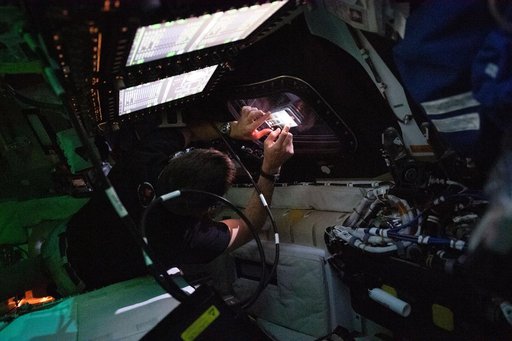 Orion Window Moment Captured
