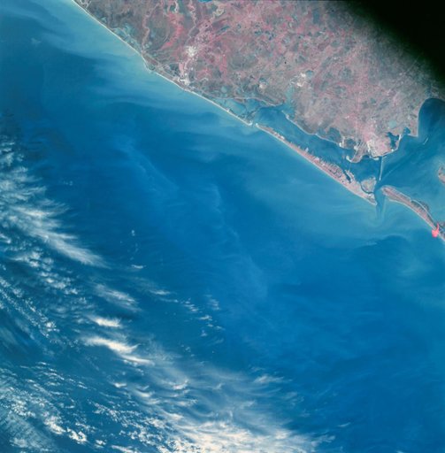 Apollo 9 Mission image - S0-65 Multispectral Photography - Texas