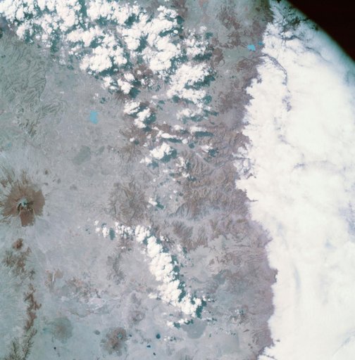 Apollo 9 Mission image - S0-65 Multispectral Photography - Mexico