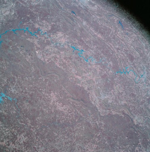 Apollo 9 Mission image - S0-65 Multispectral Photography - Alabama