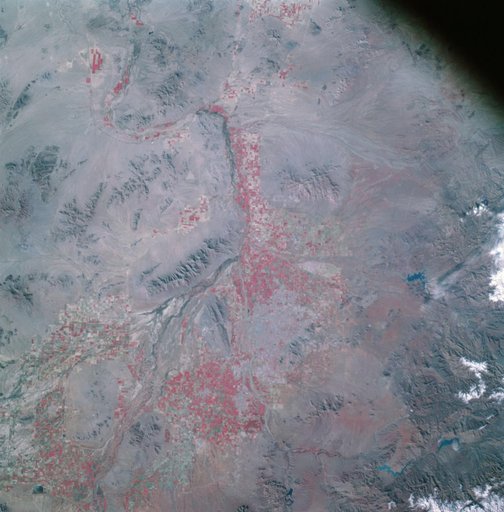 Apollo 9 Mission image - S0-65 Multispectral Photography - Arizona