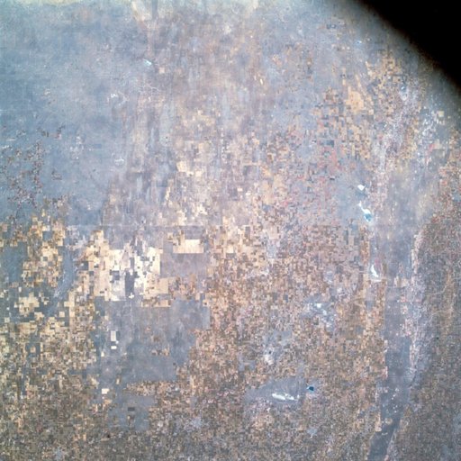 Apollo 9 Mission image - S0-65 Multispectral Photography - New Mexico and Texas