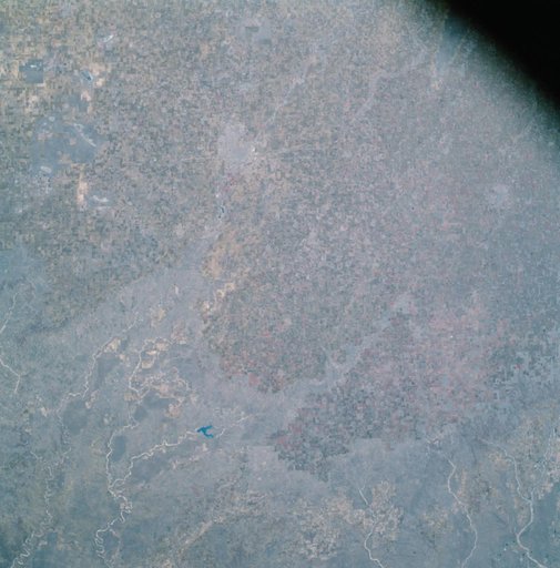 Apollo 9 Mission image - S0-65 Multispectral Photography - Texas