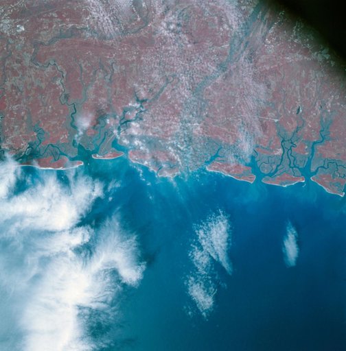 Apollo 9 Mission image - S0-65 Multispectral Photography - Georgia