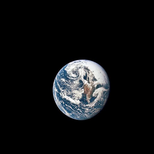 Apollo 10 view of the Earth