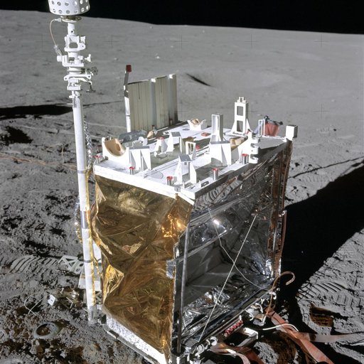 View of the Central Station of the ALSEP deploy by Apollo 14 astronauts