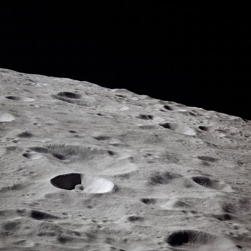 Apollo 16 Mission image - View of the Leonov Crater