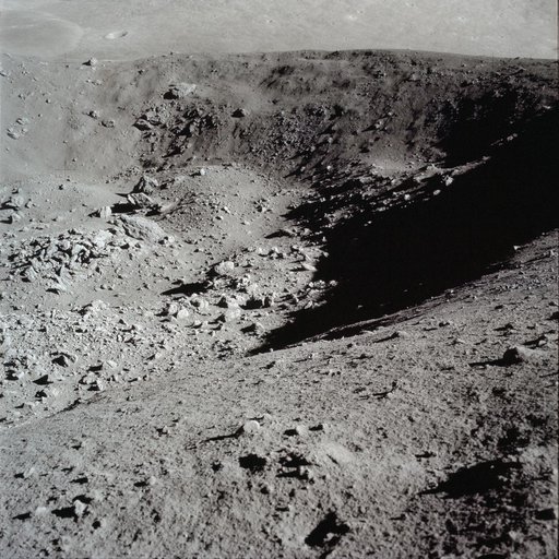 Wide-angle view of Station 4 during Apollo 17 second EVA