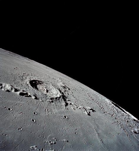 View of Eratosthenes and Copernicus craters